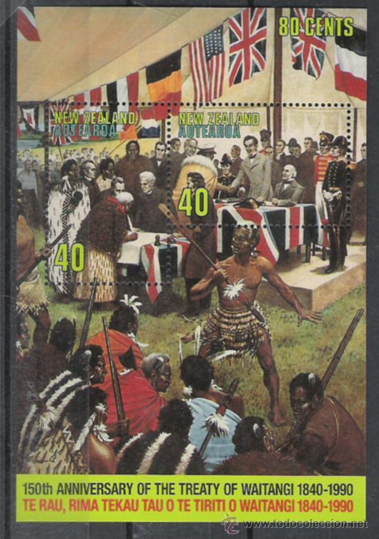 Sellos: NEW ZELANDA HOJA BLOQUE N&ordm; 72 - Foto 1