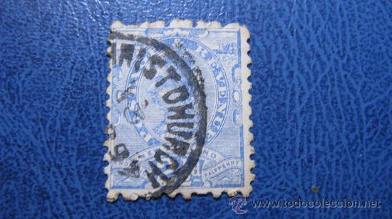 Sellos: 1891 nueva zelanda, yvert 68 - Foto 1
