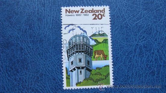 Sellos: 1982 nueva zelanda, centenario de hawera, yvert 806 - Foto 1