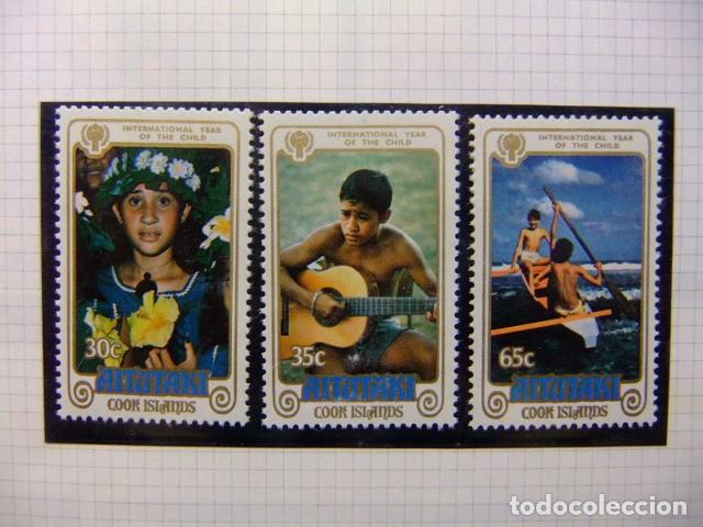 AITUTAKI COOK ISLANDS 1979 YEAR OF THE CHILD YVERT 236 / 38 ** MNH (Sellos - Extranjero - Oceanía - Nueva Zelanda)
