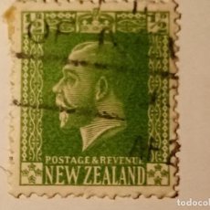 Sellos: NUEVA ZELANDA 1915 REY JORGE V