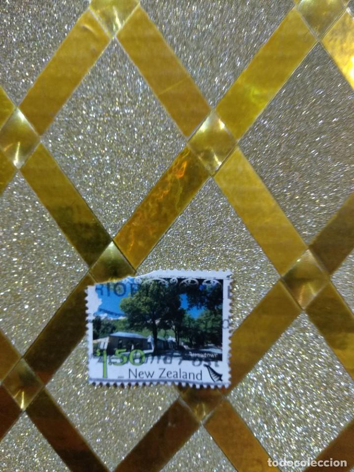 Sellos: SELLO USADO DE NUEVA ZELANDA * - Foto 1