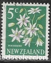 Sellos: NUEVA ZELANDA YVERT 449, FLORA - Foto 1