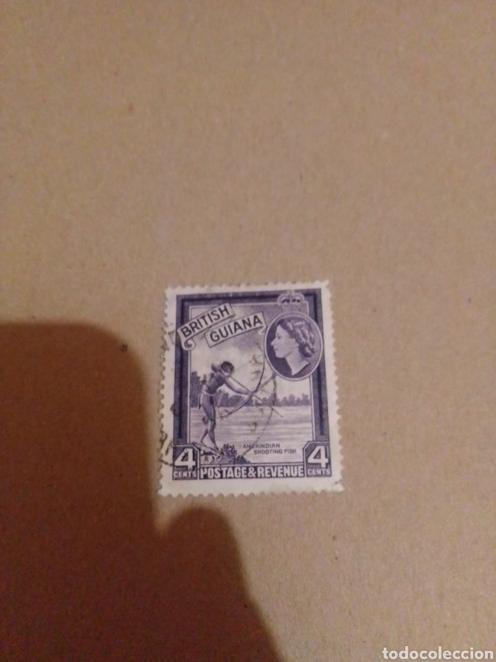 Sellos: Guayana Isabel II - Foto 1