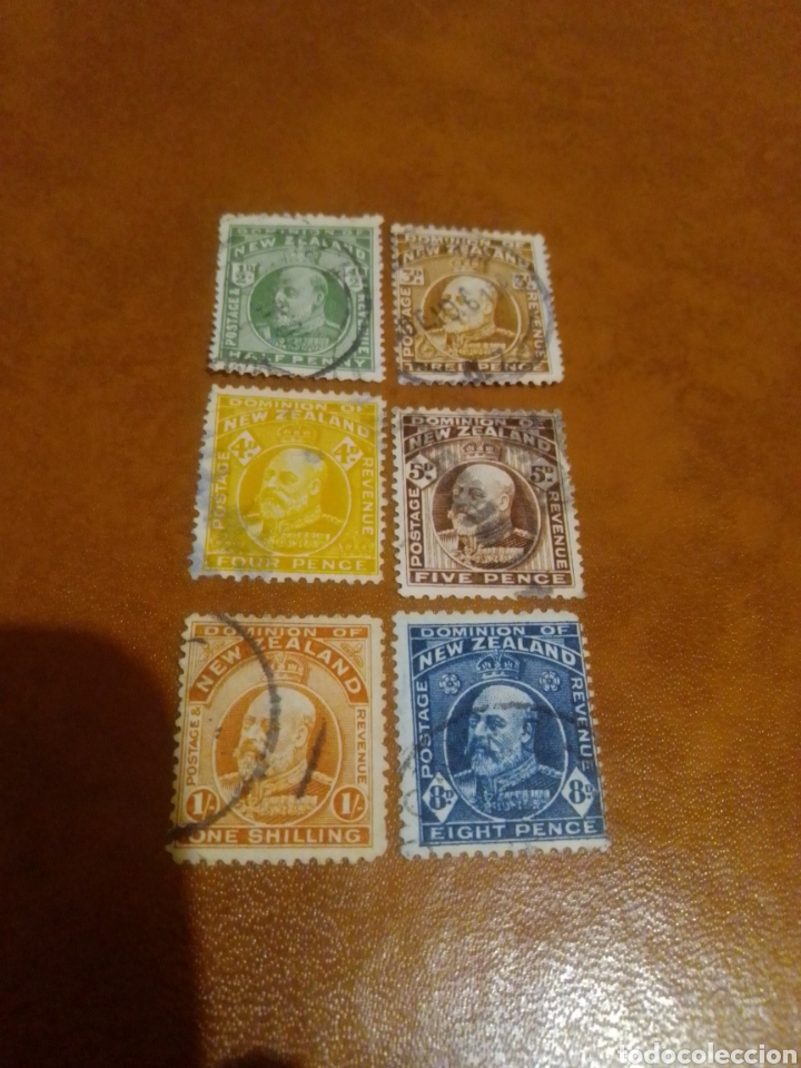 Sellos: Nueva Zelanda Eduardo VII - Foto 1