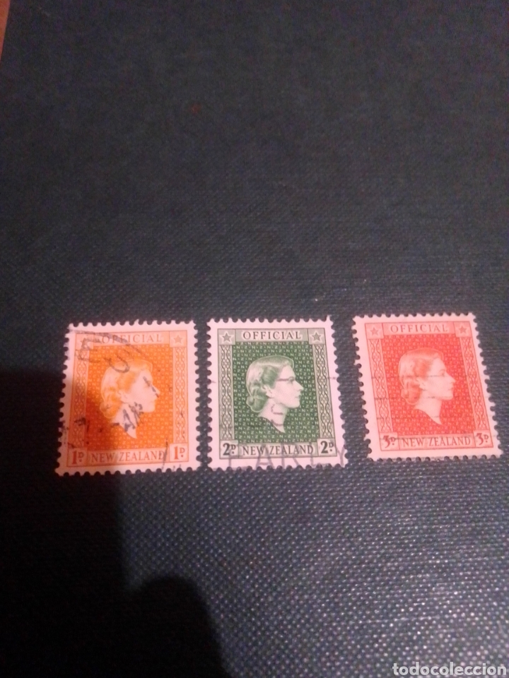 Sellos: Nueva Zelanda Isabel II - Foto 1