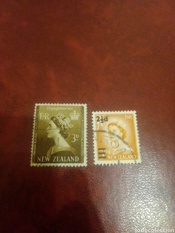 Sellos: Nueva Zelanda Isabel II - Foto 1