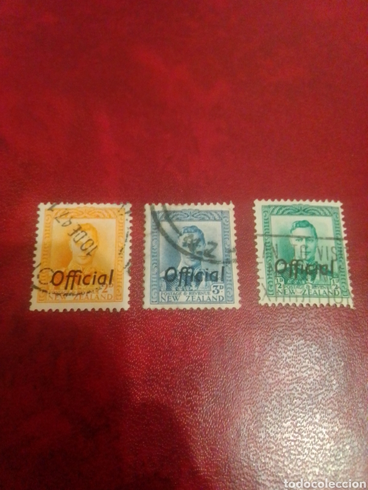 Sellos: Nueva Zelanda Jorge VI - Foto 1