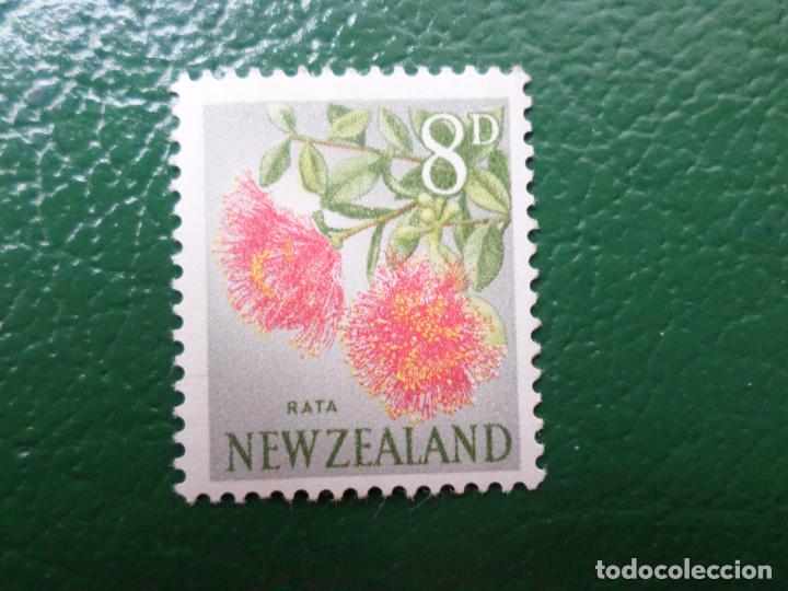 Sellos: nueva zelanda, 1960, flora, Yvert 390 - Foto 1