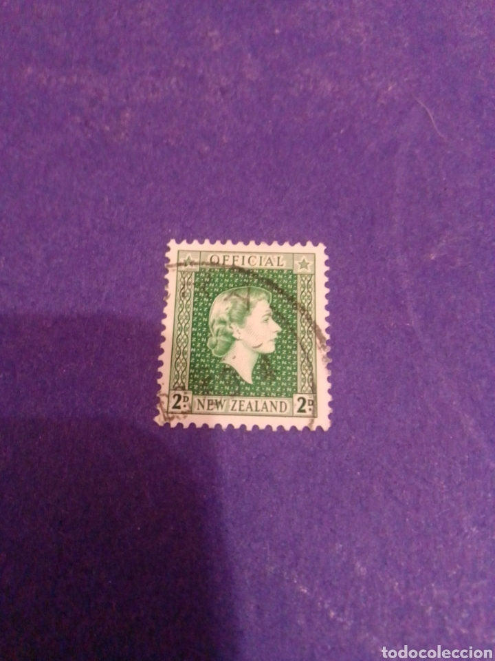 Sellos: Nueva Zelanda Isabel II - Foto 1