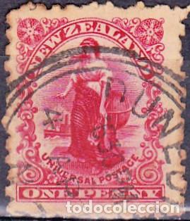 Sellos: 1900 - NUEVA ZELANDA - YVERT 94 - Foto 1