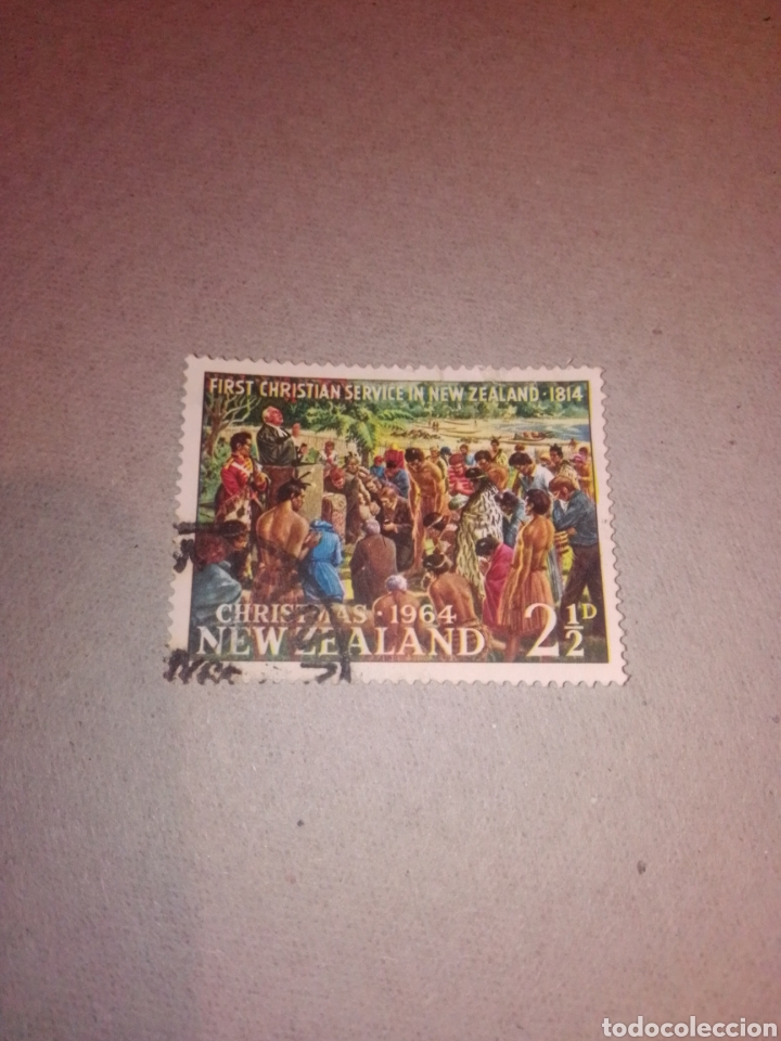 Sellos: Nueva Zelanda Navidad - Foto 1