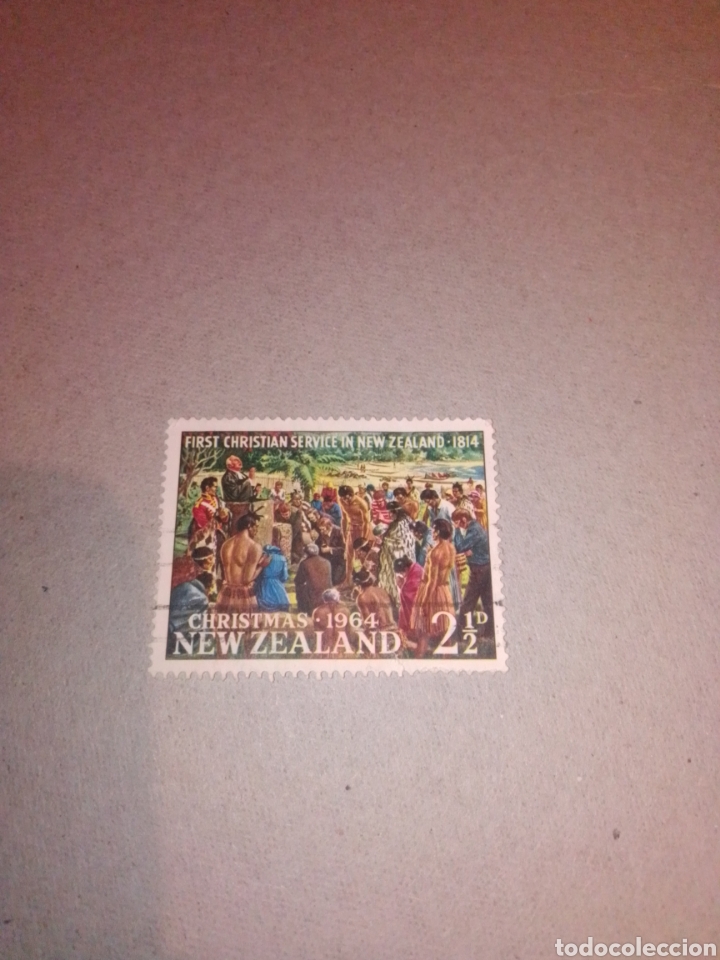 Sellos: Nueva Zelanda Navidad - Foto 1