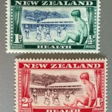 Francobolli: NUEVA ZELANDA. SALUD. 1948