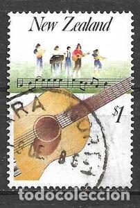 Sellos: 1986: Guitarra (usado) - Foto 1