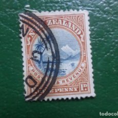Francobolli: +NUEVA ZELANDA, 1898, LAGO TAUPO Y MONTE RUAPEHU, YVERT 71