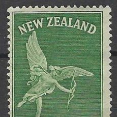 Francobolli: NUEVA ZELANDA 1947 - SALUD, EROS, 1P VERDE - MH*