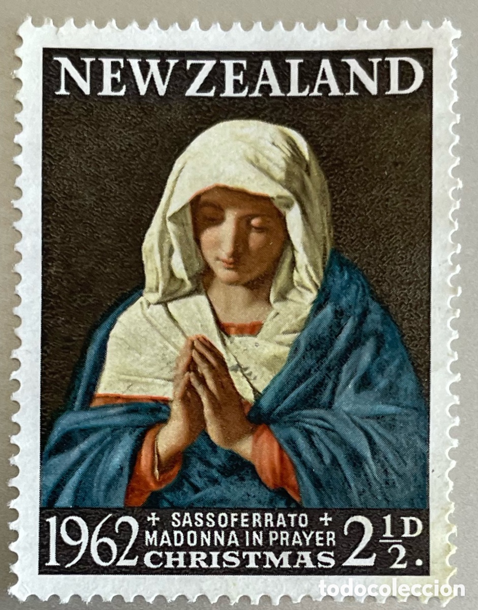 Sellos: Nueva Zelanda. Navidad. 1962 - Foto 1