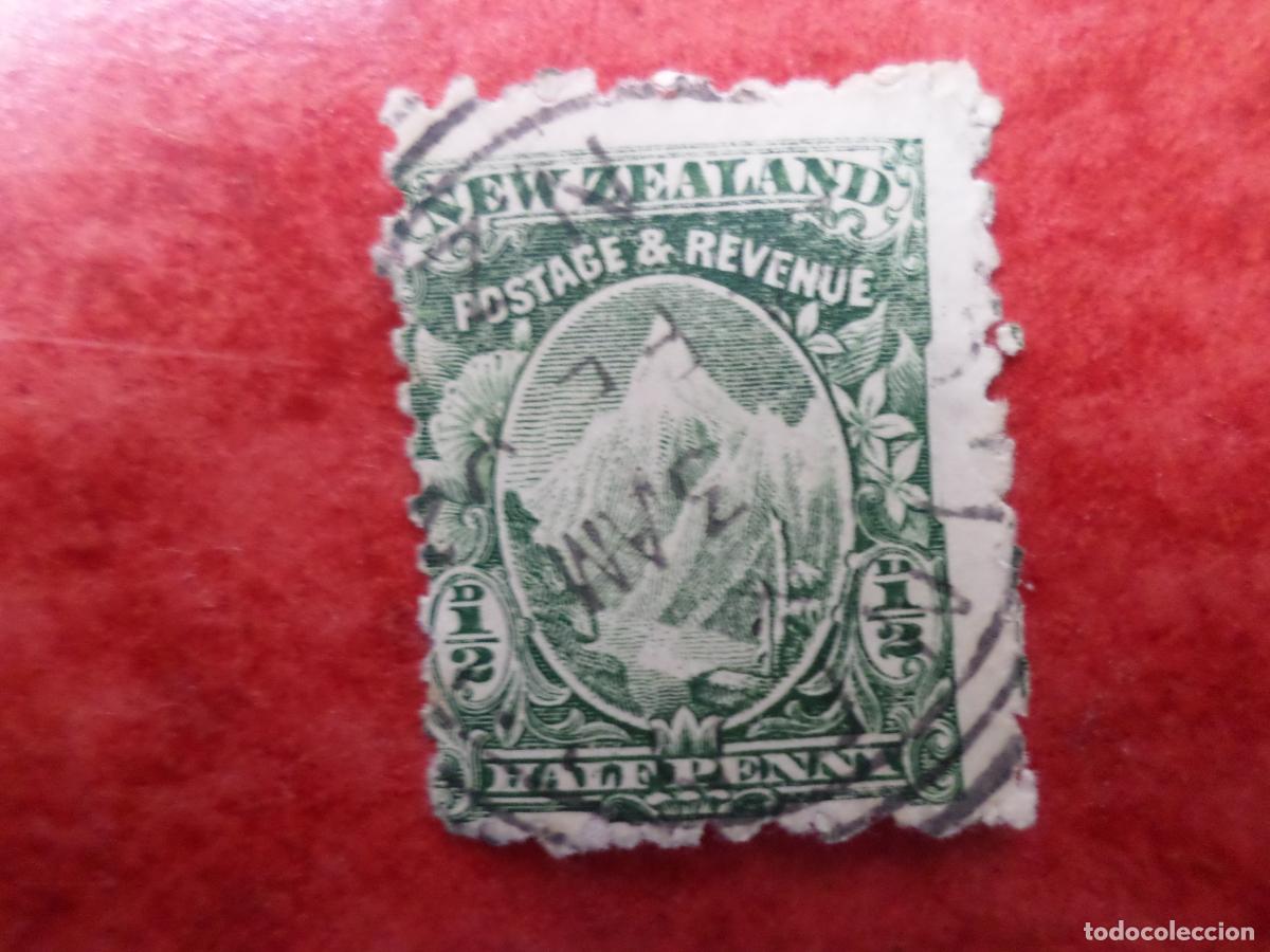 Sellos: nueva zelanda, 1900, monte cook, Yvert 96 - Foto 1