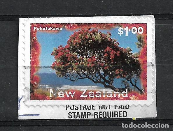 Briefmarken: nueva zelanda sello usado - 15/40