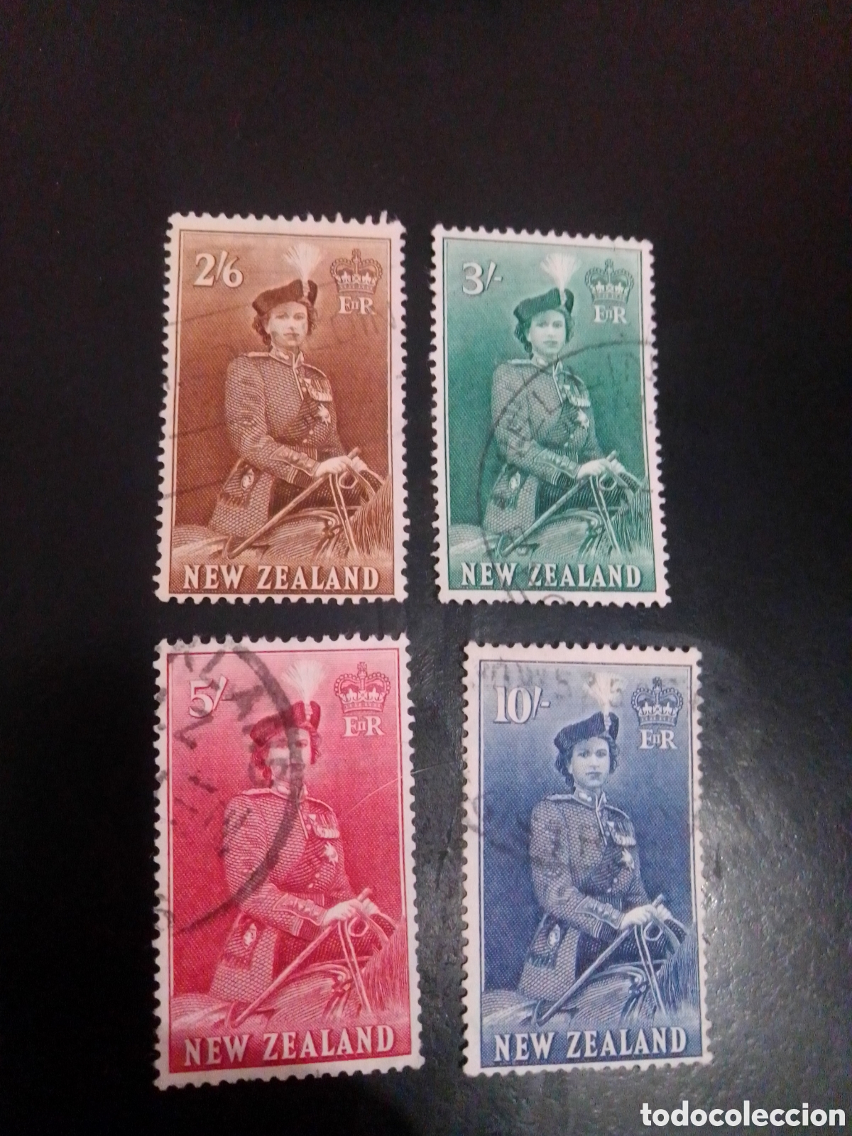 Sellos: Nueva Zelanda Isabel II ...... - Foto 1