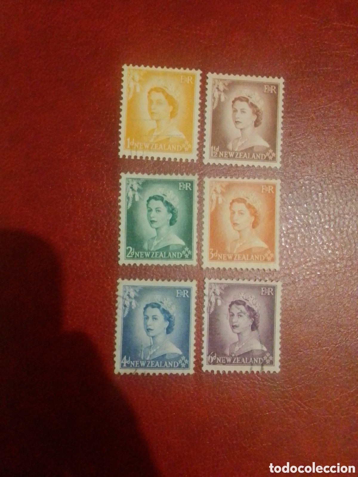 Sellos: Nueva Zelanda Isabel II ...... - Foto 1