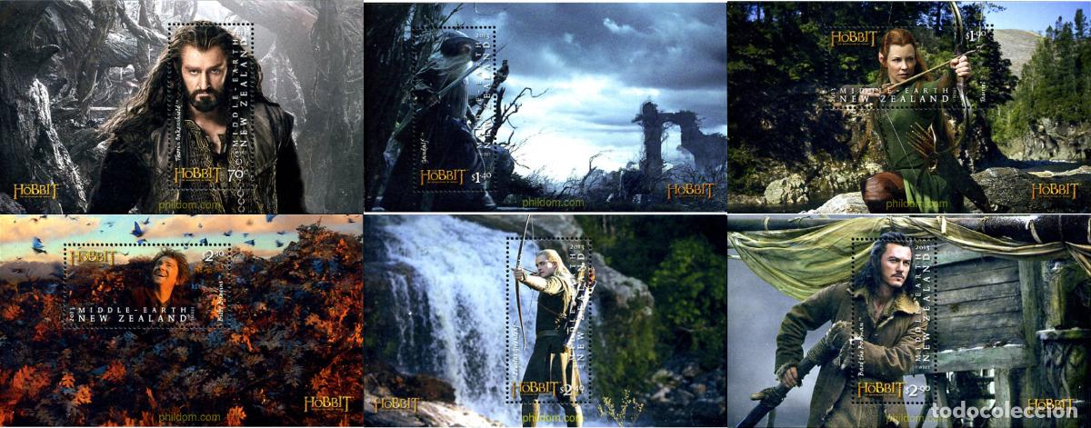 Sellos: 310087 MNH NUEVA ZELANDA 2013 HOBBIT - Foto 1