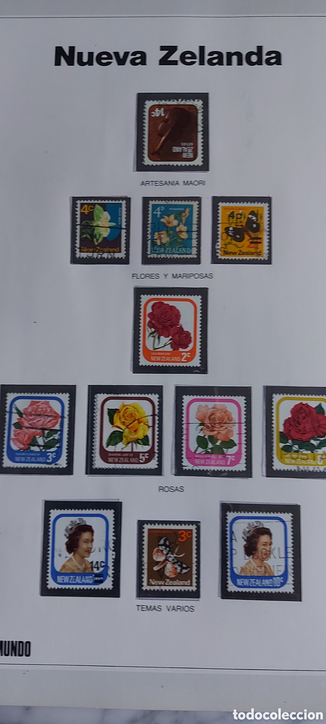 Sellos: 12 SELLOA DE NUEVA ZELANDA - Foto 1