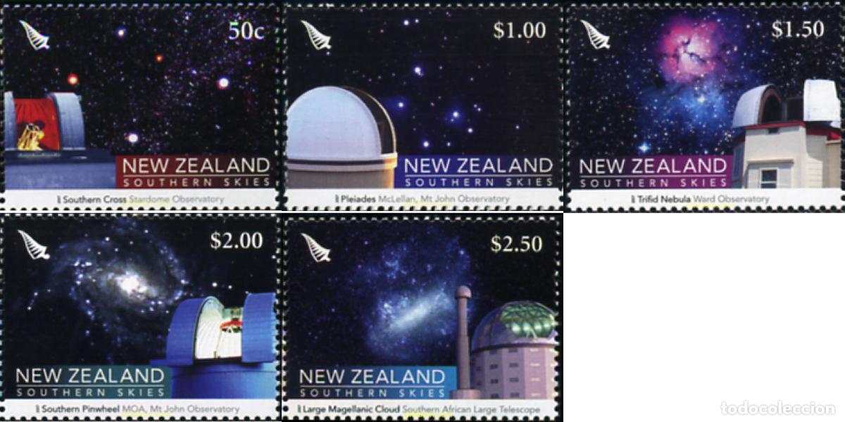 Sellos: 236482 MNH NUEVA ZELANDA 2007 OBSERVATORIOS - Foto 1