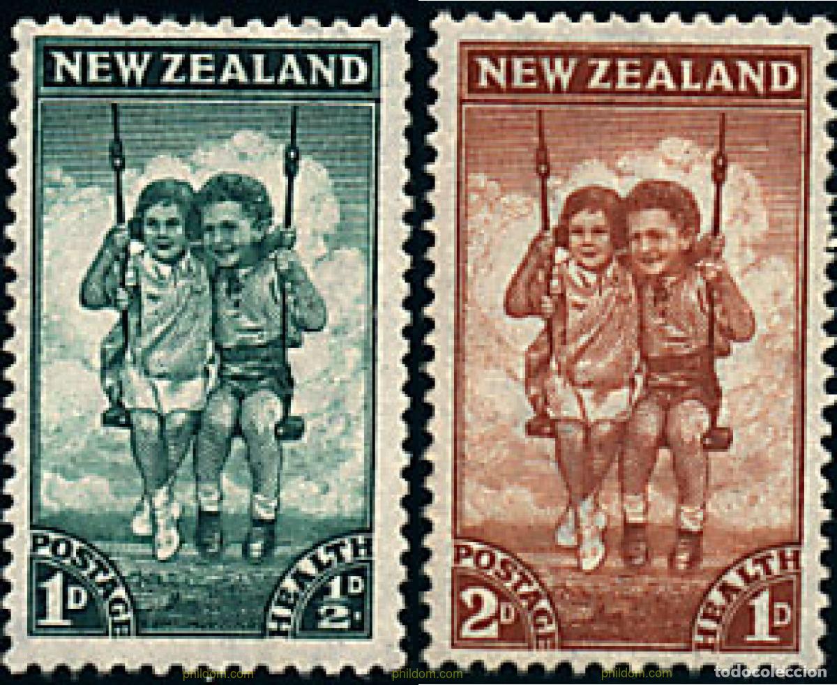 Sellos: 44619 MNH NUEVA ZELANDA 1942 JUEGOS INFANTILES