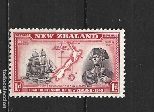 Sellos: NUEVA ZELANDA YVERT NUM. 244 ** NUEVO SIN FIJASELLOS