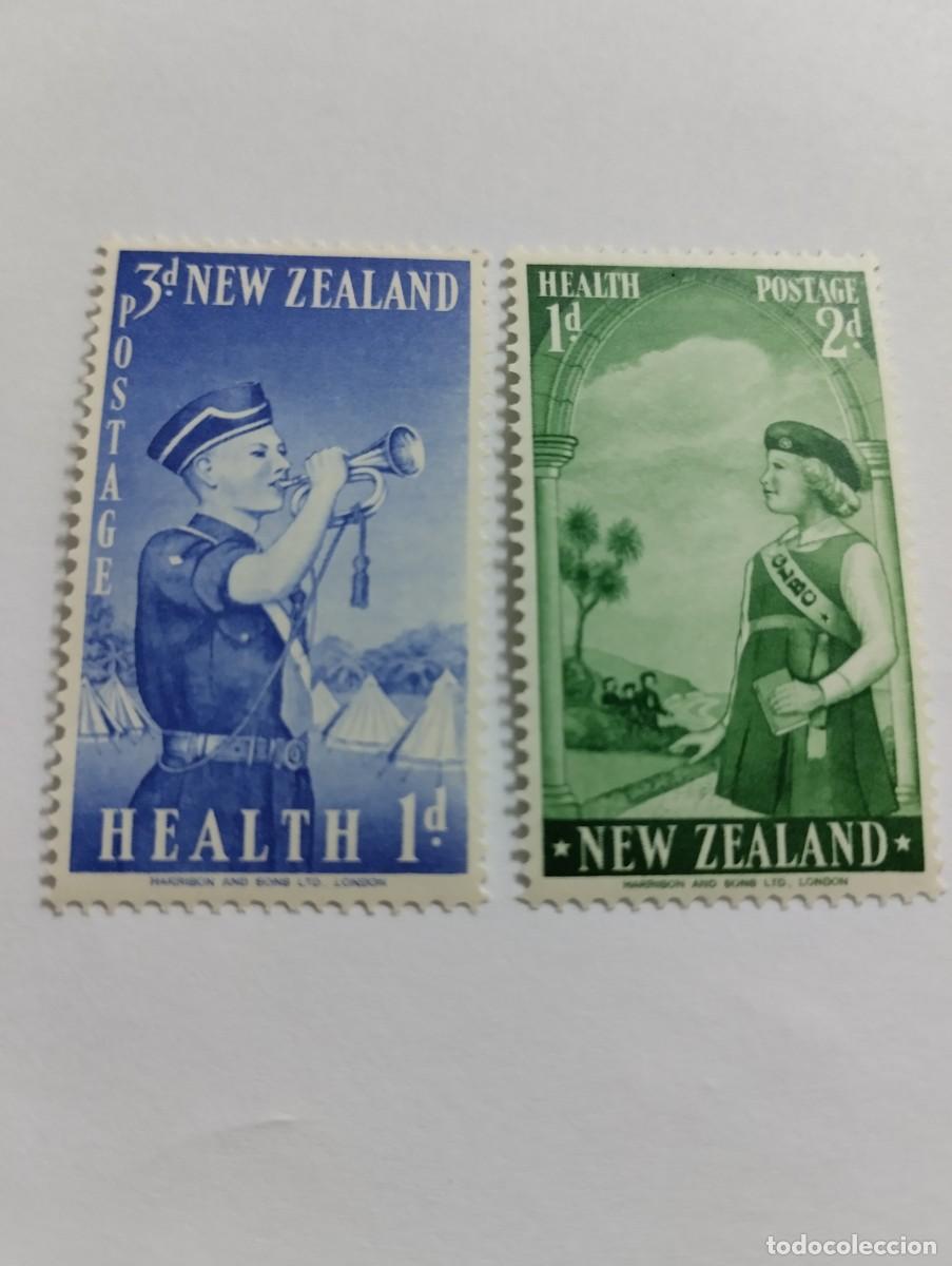 Sellos: SELLOS NUEVA ZELANDA, A&Ntilde;O 1958, YVERT 368/69**MNH SERIE COMPLETA., SCOUTS.