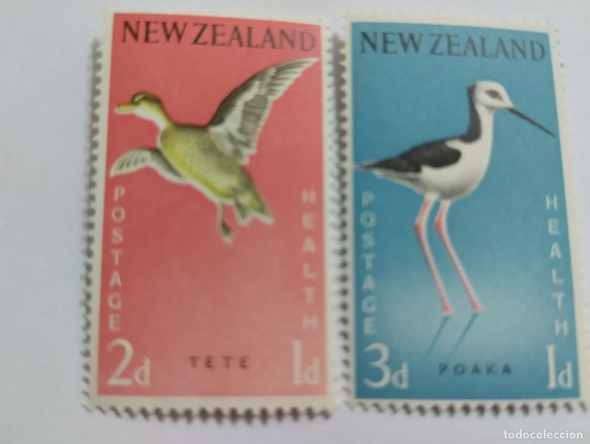 Sellos: SELLOS UEVA ZELANDA, A&Ntilde;O 1959, SERIE COMPLETA**MNH, YVERT 379/80