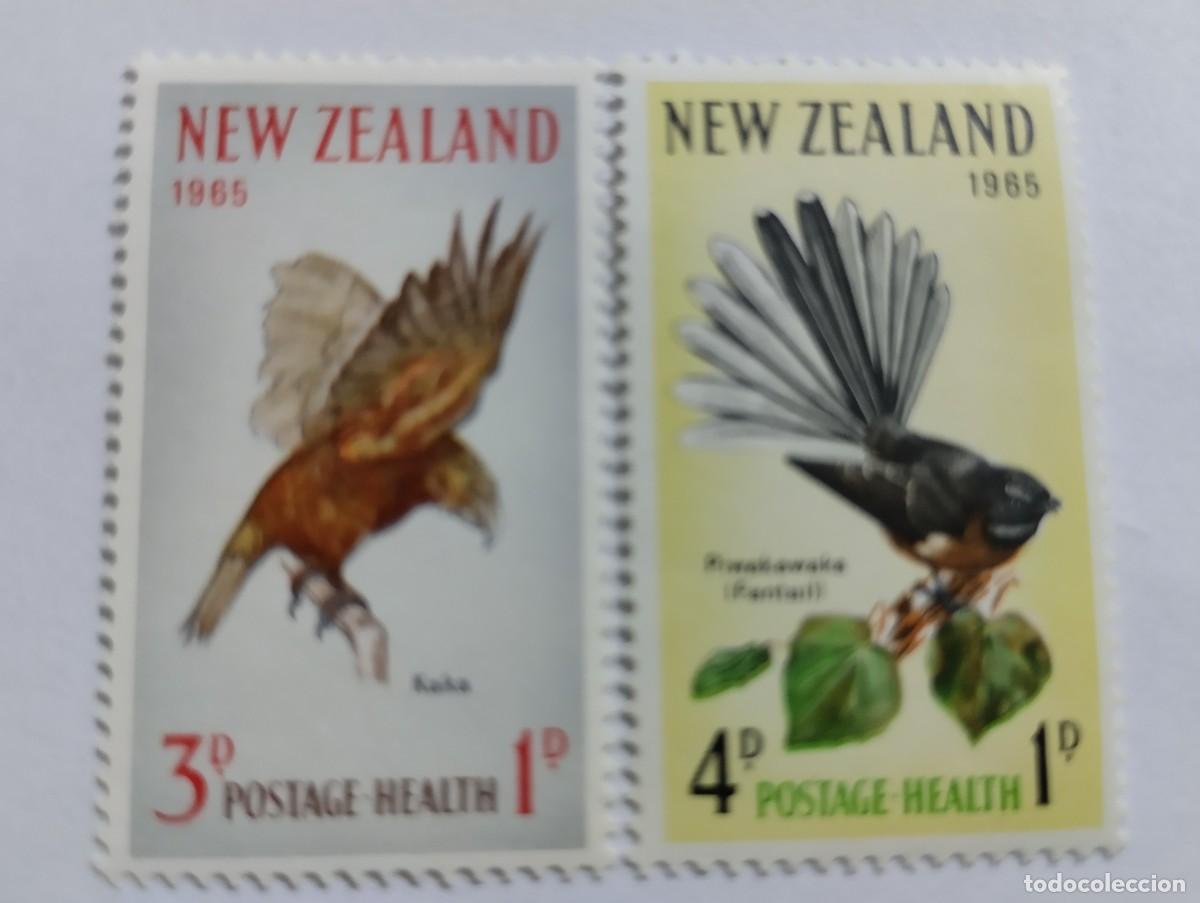 Sellos: SELLOS NUEVA ZELANDA, A&Ntilde;O 1965, SERIE COMPLETA**MNH, MICHEL 442/43, YVERT 420/31.