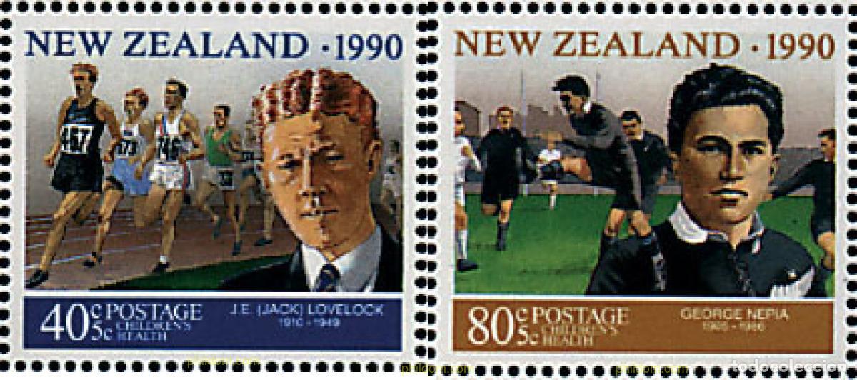 Sellos: 44688 MNH NUEVA ZELANDA 1990 DEPORTES