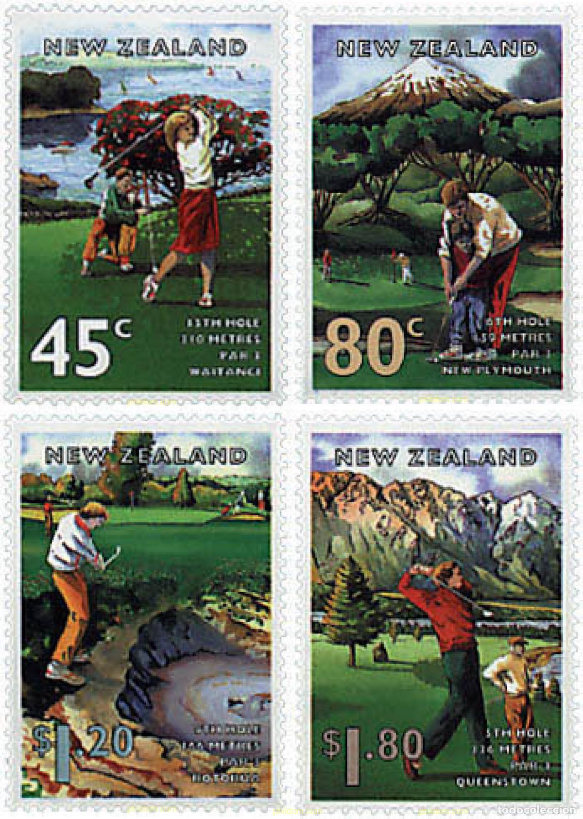 Sellos: 44724 MNH NUEVA ZELANDA 1995 GOLF EN NUEVA ZELANDA