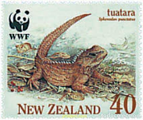Sellos: 283921 MNH NUEVA ZELANDA 1991 TUATARA