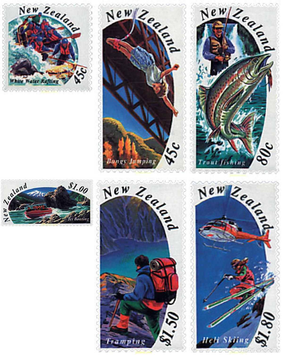 Sellos: 44719 MNH NUEVA ZELANDA 1994 TURISMO