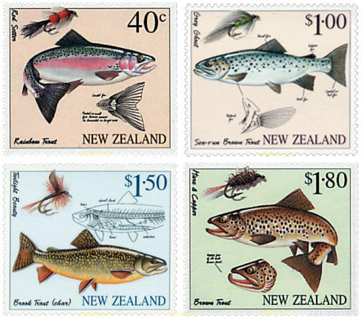 Sellos: 54771 MNH NUEVA ZELANDA 1997 FAUNA MARINA