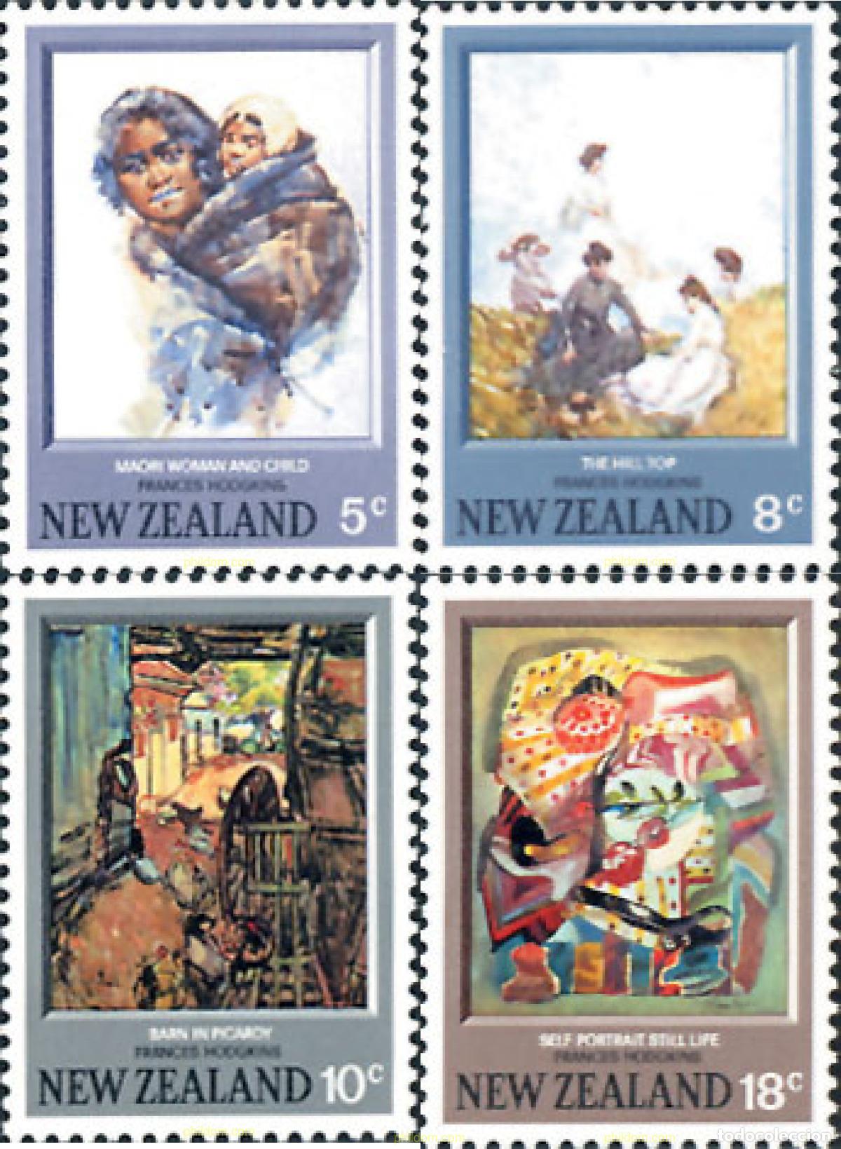 Sellos: 60834 MNH NUEVA ZELANDA 1973 PINTURAS