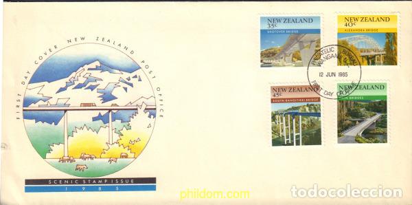 Sellos: 391418 MNH NUEVA ZELANDA 1985 PUENTES