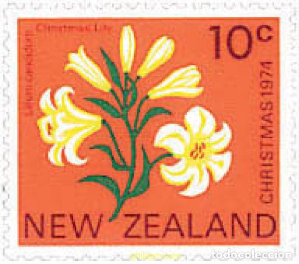 Sellos: 229754 MNH NUEVA ZELANDA 1974 NAVIDAD
