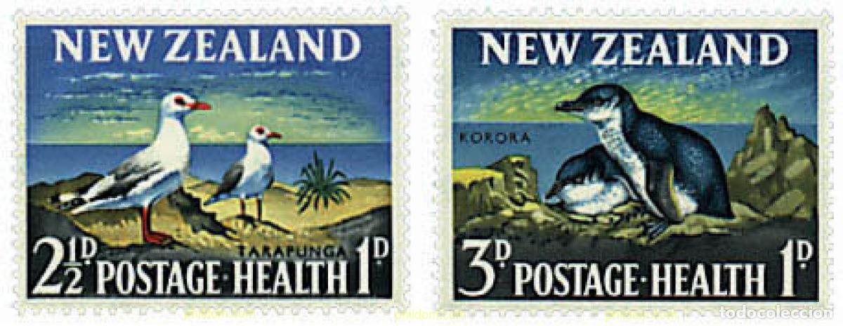 Sellos: 36883 MNH NUEVA ZELANDA 1964 SOBRETASA POR LA SANIDAD Y LA INFANCIA