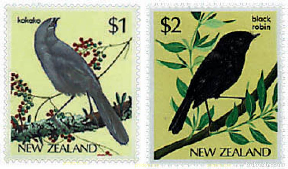 Sellos: 44669 MNH NUEVA ZELANDA 1985 AVES