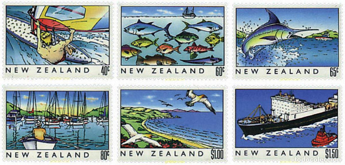 Sellos: 36891 MNH NUEVA ZELANDA 1989 HISTORIA DE NUEVA ZELANDA