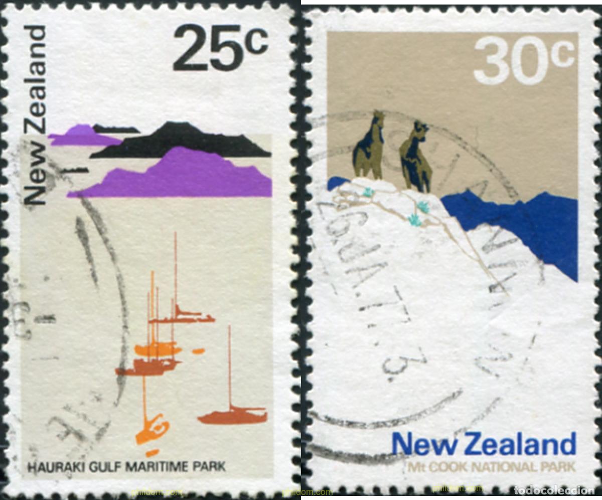 Sellos: 248819 USED NUEVA ZELANDA 1970 MOTIVOS VARIOS