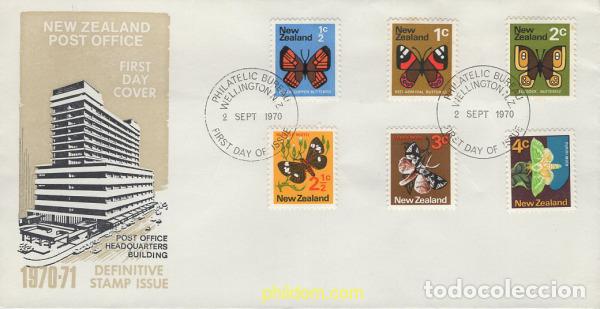Sellos: 644149 MNH NUEVA ZELANDA 1970 MOTIVOS VARIOS
