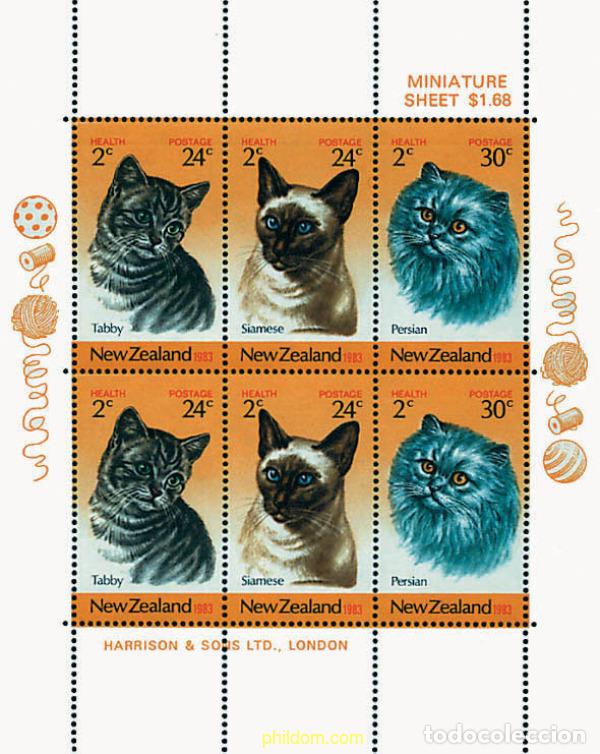Sellos: 10764 MNH NUEVA ZELANDA 1983 SOBRETASA POR LA SANIDAD Y LA INFANCIA