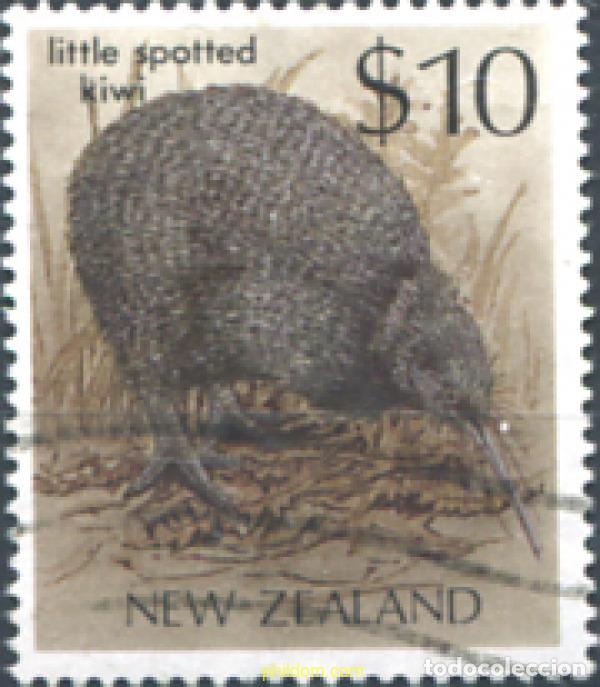 Sellos: 321118 USED NUEVA ZELANDA 1989 AVES. KIWI