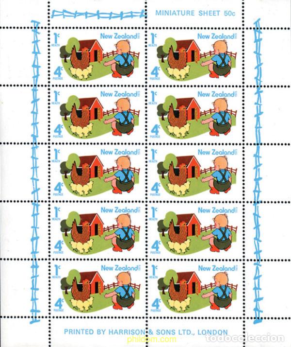 Sellos: 162277 MNH NUEVA ZELANDA 1975 PRO INFANCIA